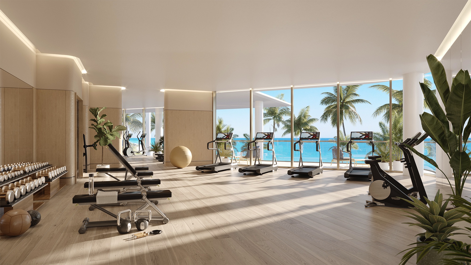 The Perigon Miami Beach - Chatburn Living - Fitness Gym