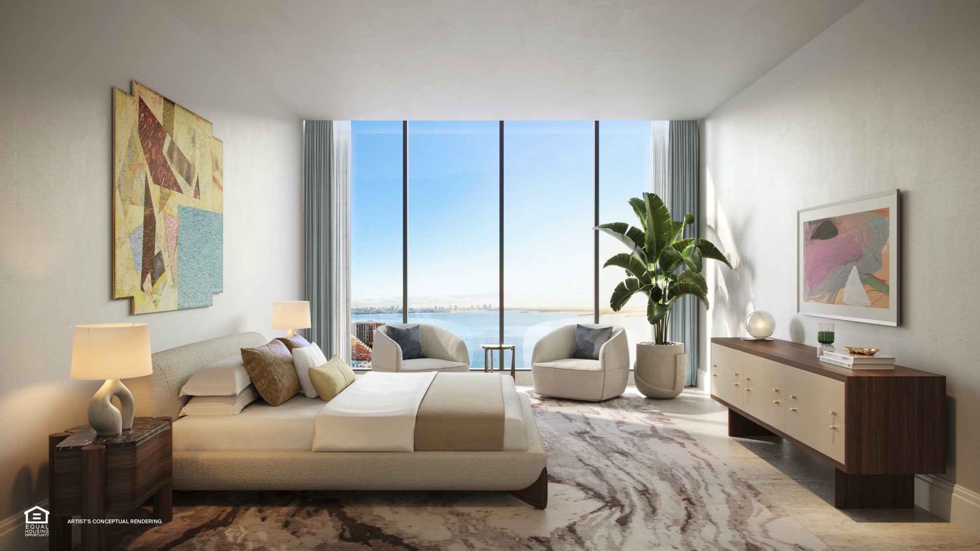 St. Regis Residences Miami - Chatburn Living - Bed