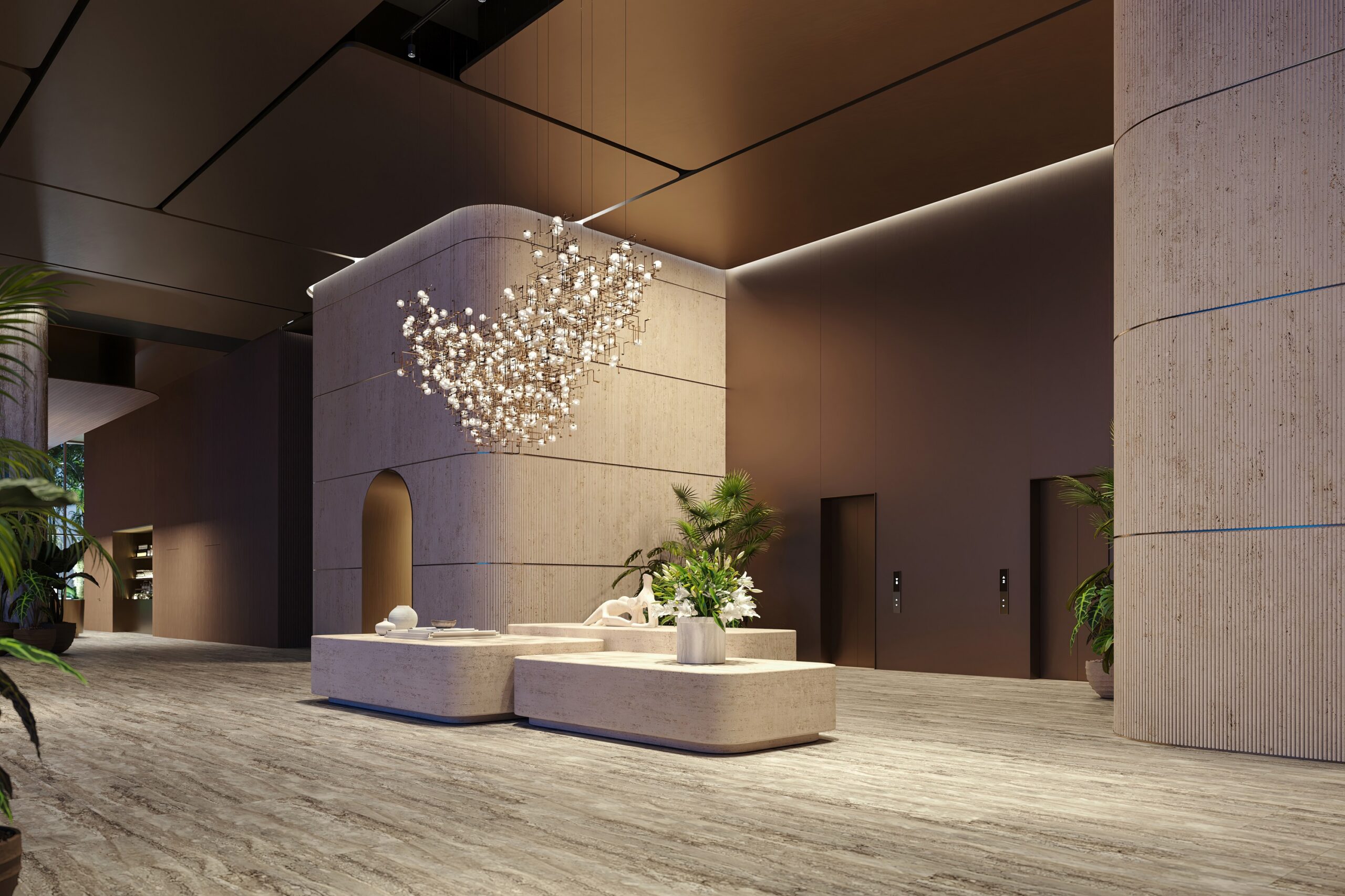 1428 Brickell Avenue - Chatburn Living - Lobby of Elevator